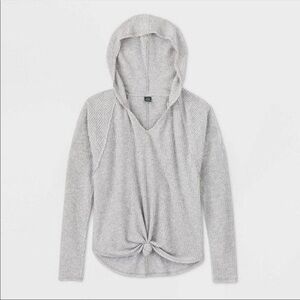 Wild Fable Waffle Knit Hooded Shirt